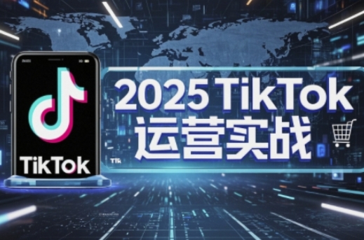 2025TikTok电商运营，掌握TikTok店铺运营核心技巧，实现低成本高转化-东方阿立·创业研究社