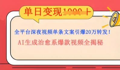 全平台深夜文案新风口：DeepSeek生成百万播放量金句，治愈系内容涨粉速度快4倍-东方阿立·创业研究社